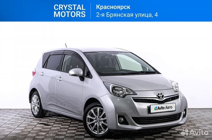 Toyota Ractis 1.5 CVT, 2012, 73 000 км