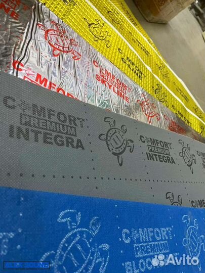 Шумоизоляция и виброизоляция от Comfort mat