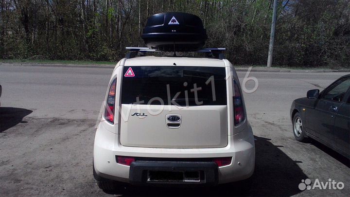 Автобокс на крышу Киа Соул