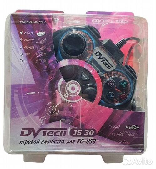 Геймпад проводной DVTech Shock Wave JS30