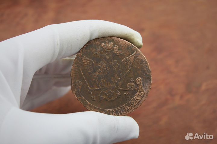 5 Копеек 1776 года ем Екатерина II в Твери