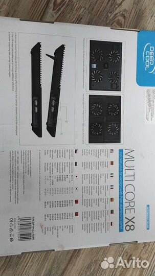 Подставка для ноутбука Deepcool multi core X8