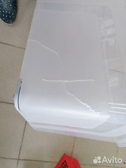 Ящик для хранения plast team PT6573нат-4 52л