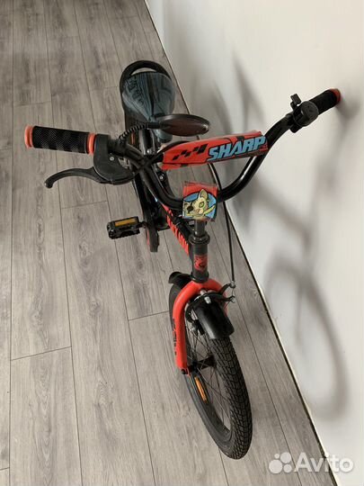 Велосипед детский black aqua