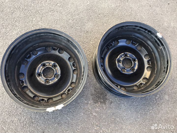 Диски штампованые R 15 VW polo skoda rapid