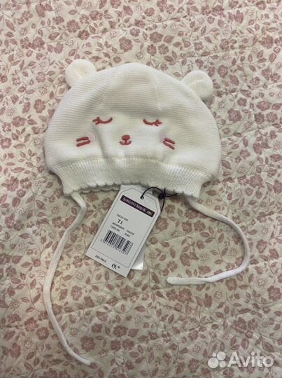 Шапка и шарф для девочки оригинал
