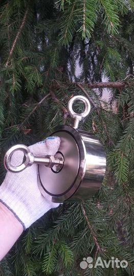 Поисковый магнит двухсторонний 2 f 100