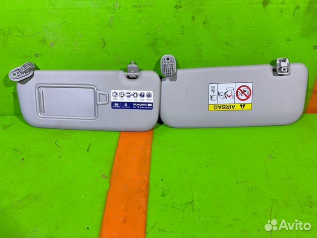 Козырек солнцезащитный Hyundai Solaris 2 седан 1.6