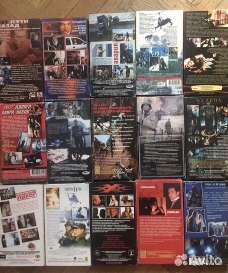 Видеокассеты видеофильмы