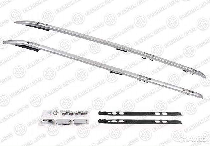 Рейлинги land rover discovery 5 серебро дискавери