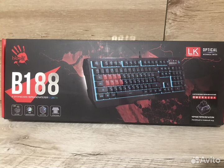 Игровая клавиатура bloody B188