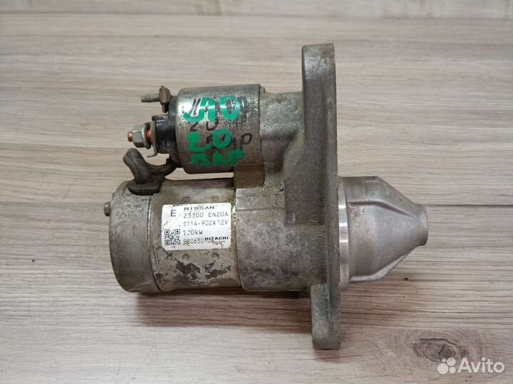 Стартер nissan qashqai j10 x-trail juke