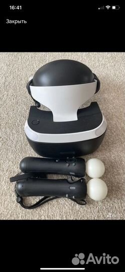 Шлем sony ps4 vr