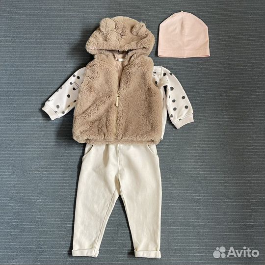 Комплект вещей на левочку 6-18 мес