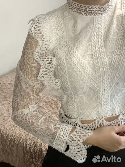 Кружевная блузка 40/42