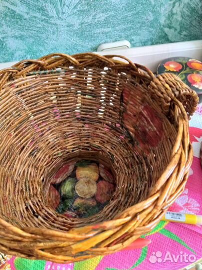 Корзина ручной работы