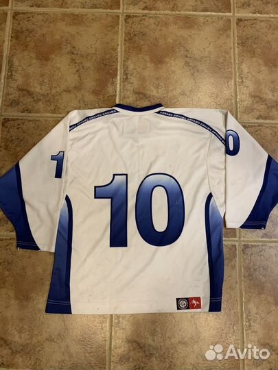 Хоккейный свитер игровой чм Москвы