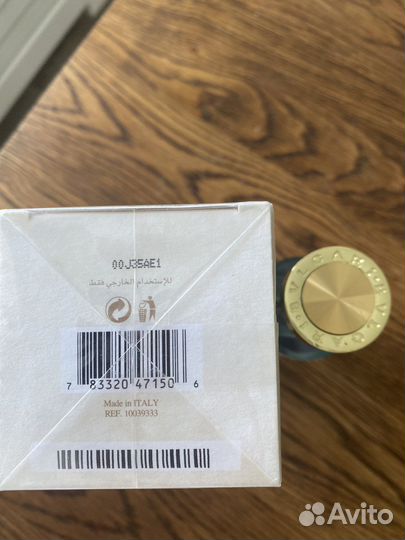 Туалетная вода Bvlgari au the vert