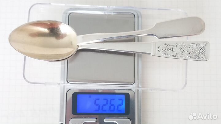 Серебряные ложки, щипцы для сахара. Таллин