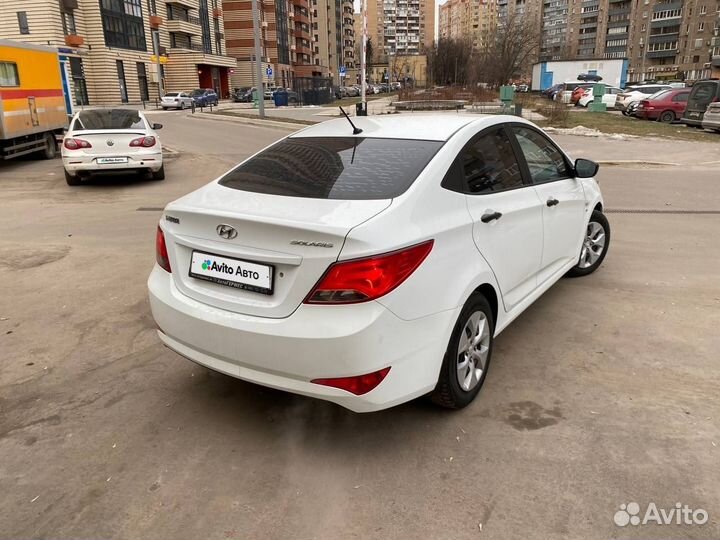 Hyundai Solaris 1.6 AT, 2014, 111 250 км