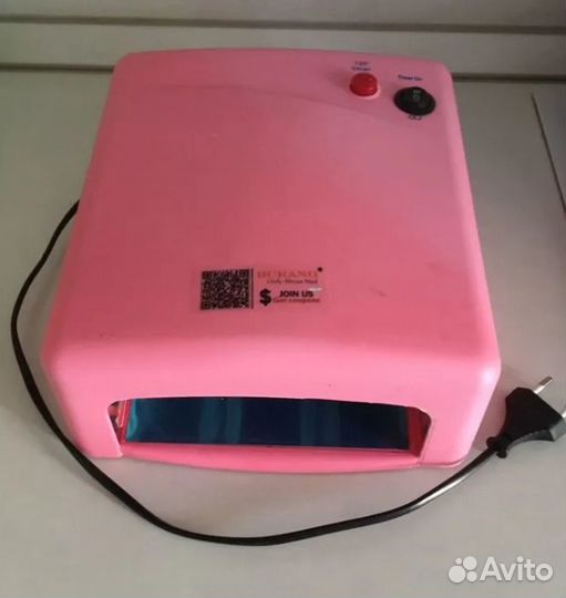 Уф лампа 36 W для сушки лака, Runail 9 вт