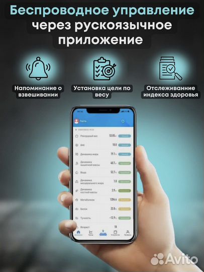 Весы напольные умные