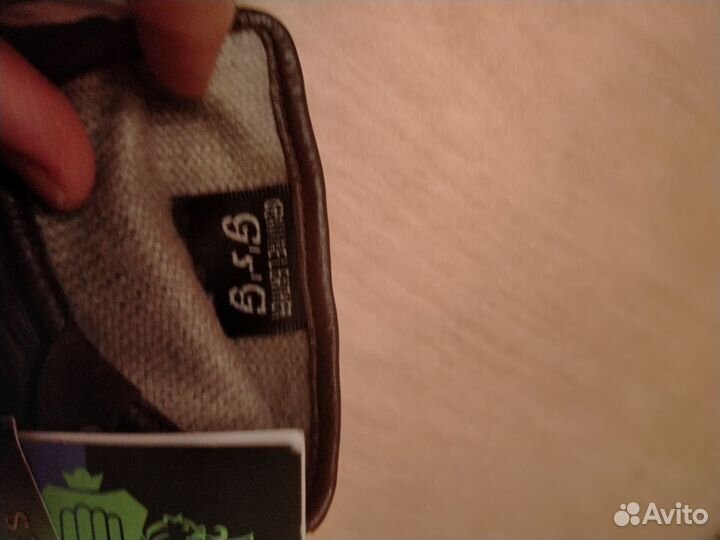 Перчатки женские кожаные новые