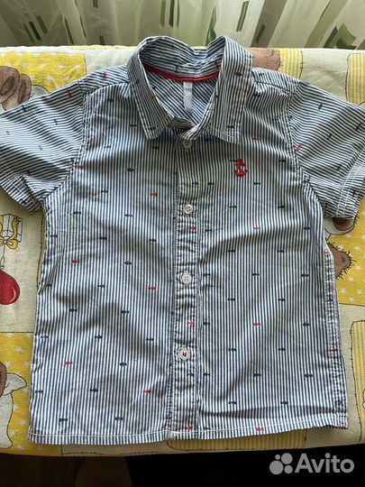 Рубашки на мальчика 86