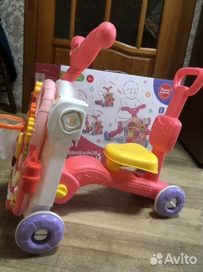 Ходунки каталка 4 в 1