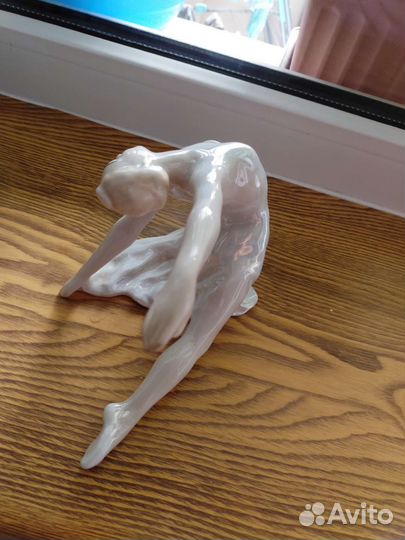 Фарфоровая статуэтка балерина СССР