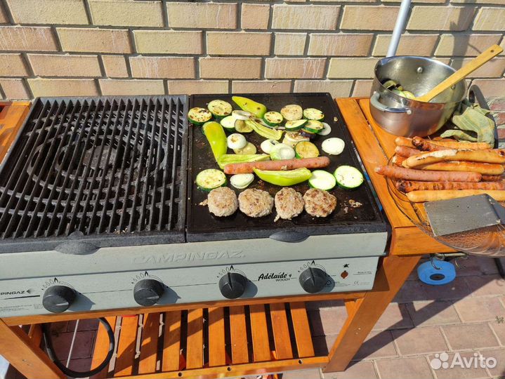 Газовый гриль campingaz adelaide 4 woody