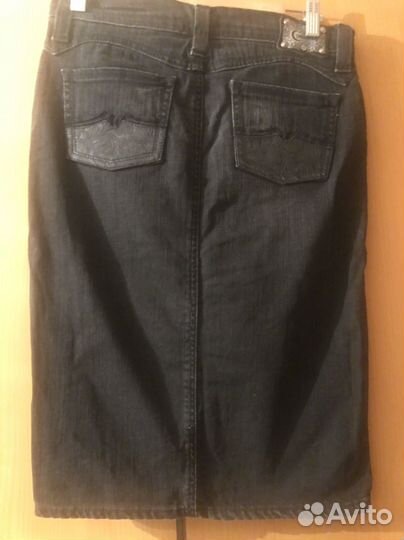 Юбка джинсовая