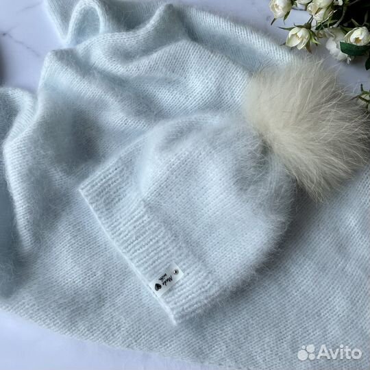 Комплект шапка и бактус