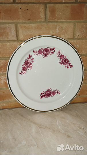 Блюдо большое, чайник