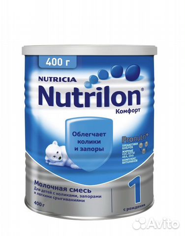 Смесь Nutrilon (Nutricia) 1 Комфорт, 400 г