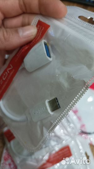 OTG адаптер USB- typeC