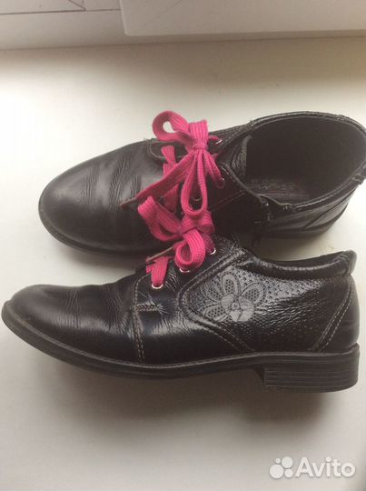 Кожаные туфли