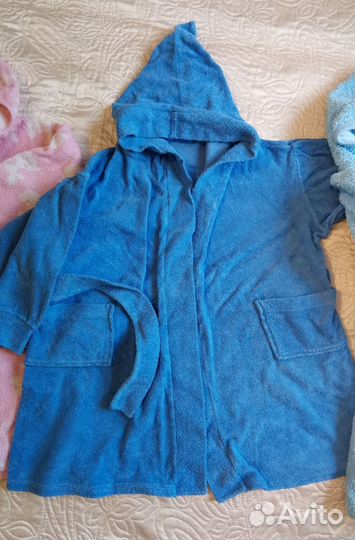 Халат махровый детский 92-104см