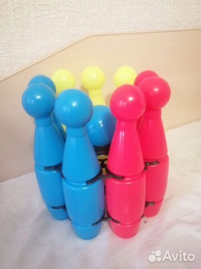 Кегли для боулинга детские