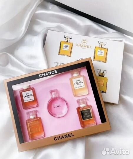 Набор Chanel шанель 5 по 7.5 мл