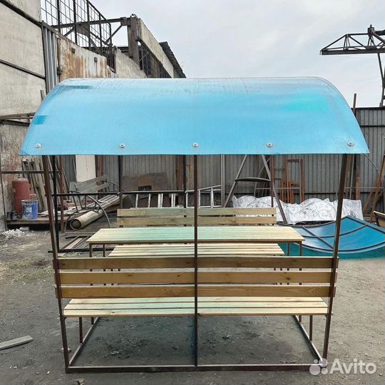 Беседка из поликарбоната