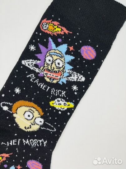 Носки рик и морти космос, 36-41