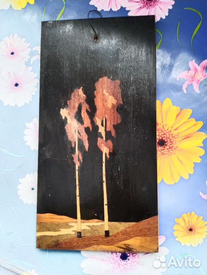 Панно из дерева СССР