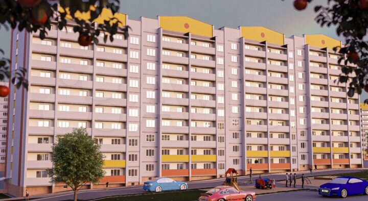 1-к. квартира, 41,2 м², 1/10 эт.