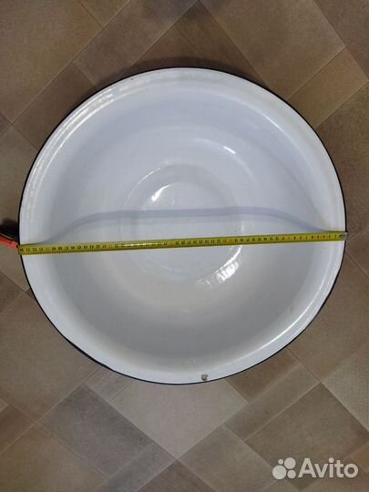 Таз эмалированный