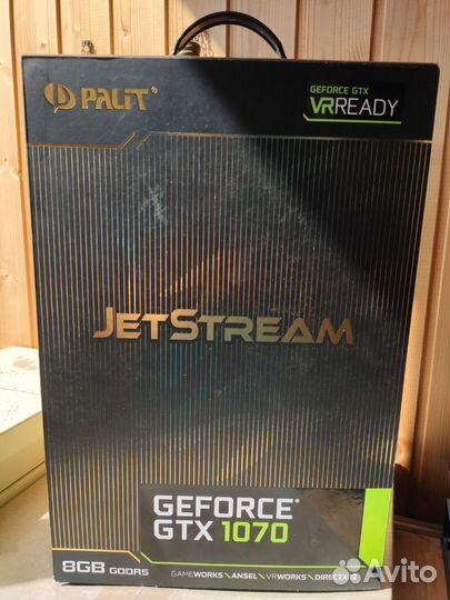 Видеокарта Palit GTX 1070 Jetstream 8GB