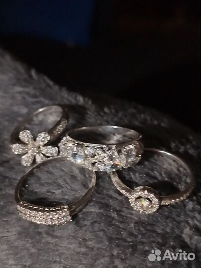 Серебряное кольцо женское