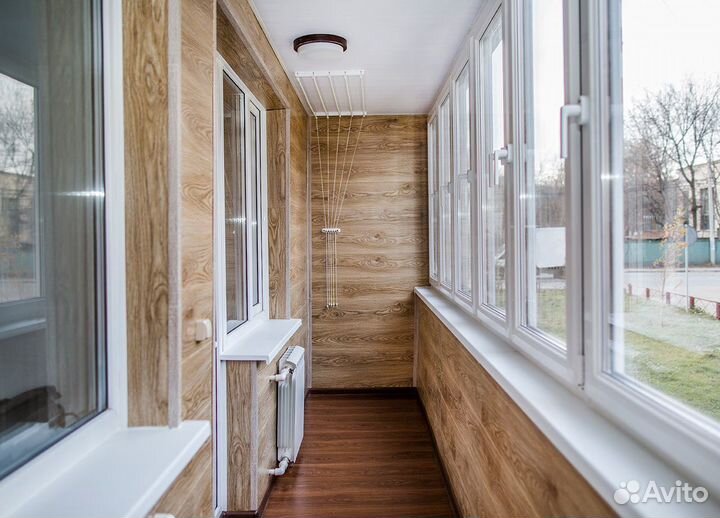 Лоджия с отделкой