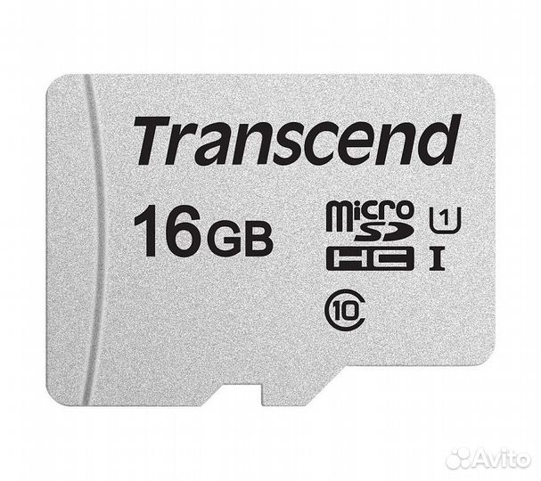 Карта памяти Transcend microsdhc 300S Class 10 UHS