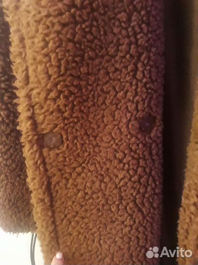 Шубка тедди mango